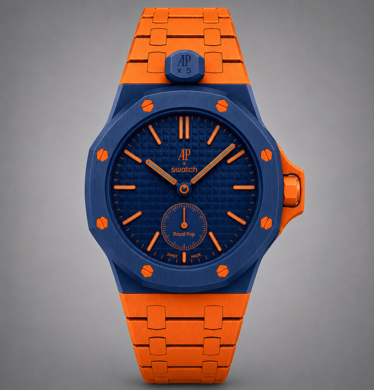 Crownlinx Belvedere Oak Collection - Royal Pop Strap - Limited First Edition Drop